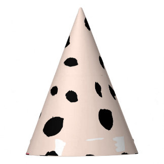 Chapéu De Festa Traços do Pincel de Tinta: Textura Artística