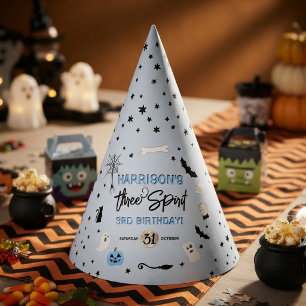 Chapéu De Festa Três Espíritos! Festa de Aniversário de 3 anos de 