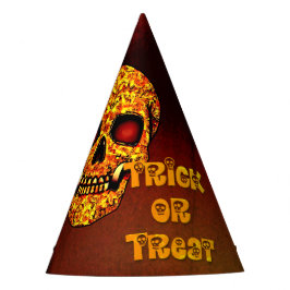 Chapéu De Festa Trick or treat crânio assustador de Halloween