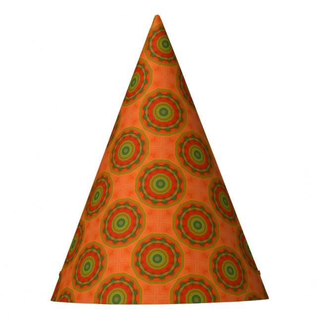Chapéu De Festa Trilha Laranja (Frente)