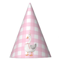 UM BOBO GOOSE PINK GINGHAM PRIMEIRO ANIVERSARIO