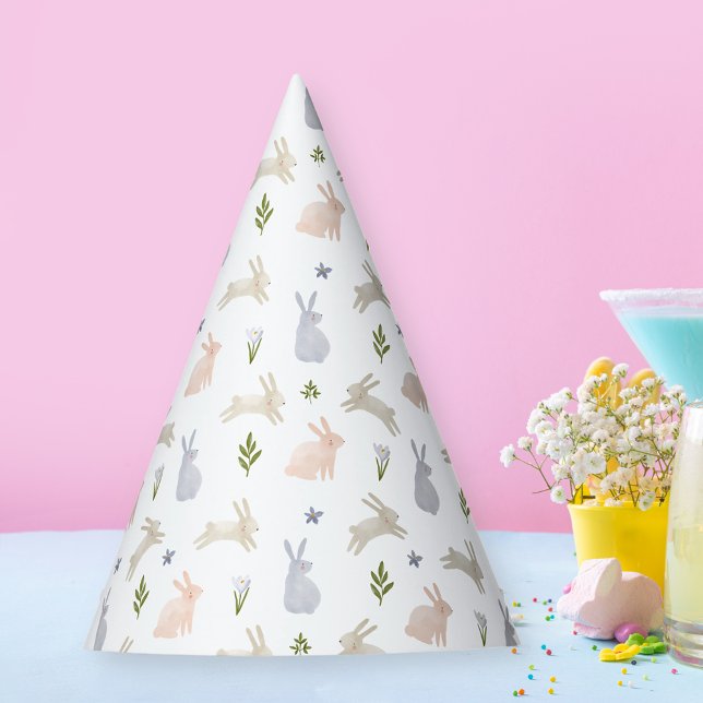 Chapéu De Festa Um coelhinho é um primeiro aniversario de uma garo (Criador carregado)