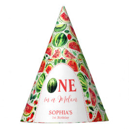 Chapéu De Festa Um Em Um Melão Primeiro Aniversário