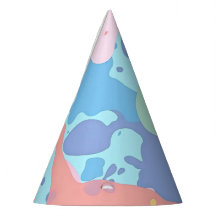 Um padrão confuso de manchas de tinta