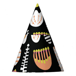 Chapéu De Festa Um padrão perfeito para as crianças abstrato.