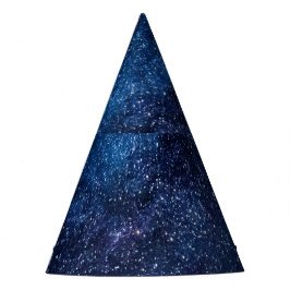 Chapéu De Festa Uma galáxia de estrelas na noite