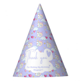 Chapéu De Festa Unicorn Party Hat