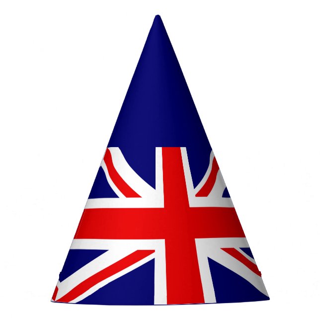 CHAPÉU DE FESTA UNION JACK - A BANDEIRA BRITÂNICA     (Frente)