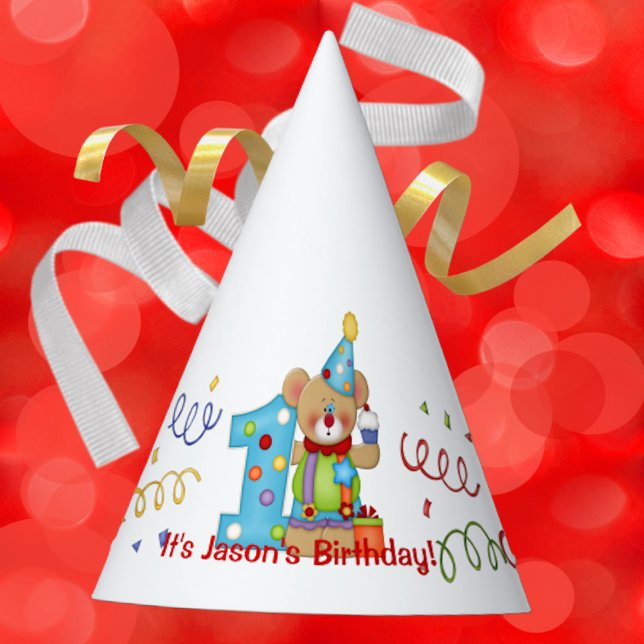 Chapéu De Festa Urso Bestial 1 (Criador carregado)