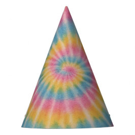 Chapéu De Festa Vamos Groove Tie Dye Party Hat