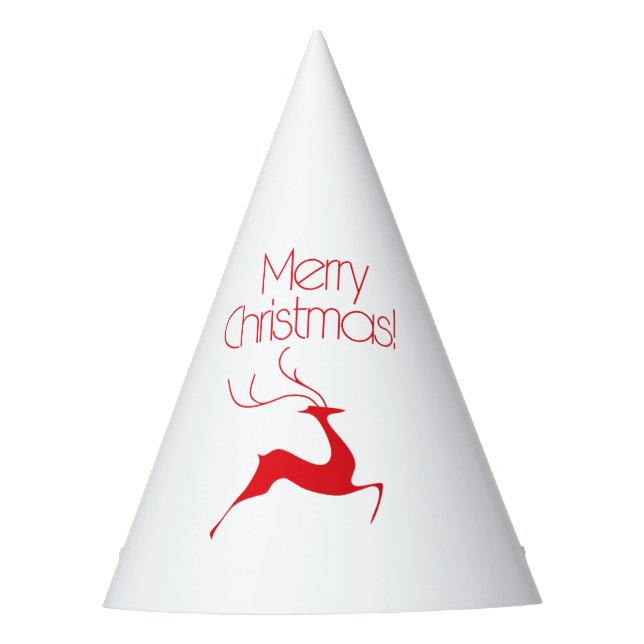 Chapéu De Festa veado de Natal (Frente)