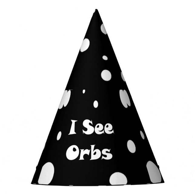 Chapéu De Festa Vejo Orbs (Frente)