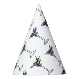 CHAPÉU DE FESTA VIDRO DE MARTINI