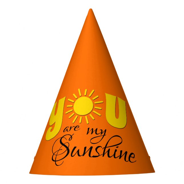 Chapéu De Festa Você é meu sol (Frente)