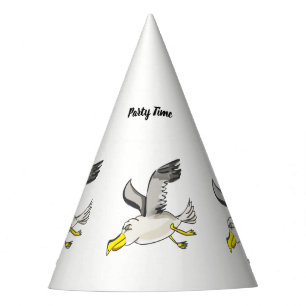 Chapéu De Festa Vôo da gaivota dos desenhos animados aéreo