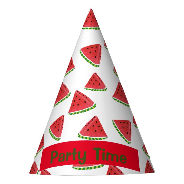 Chapéu De Festa Watermelon Party Hat (Frente)