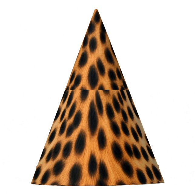 Chapéu De Festa Wild Leopard Energy – Bold Animal Print Fashion (Frente)