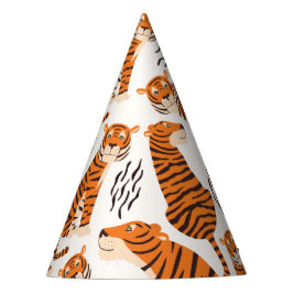 Chapéu De Festa Wild One Safari Jungle Tiger Party Hat