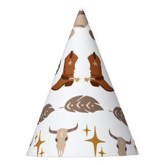 Chapéu De Festa Wild West Cowboy Rodeo Western Birthday