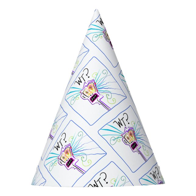 Chapéu De Festa WT? O QUE? EMOJI Meemogie (Frente)