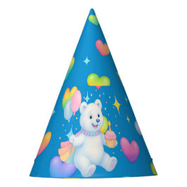Chapéu De Festa Zarah the Dancing Polar Bear, Paper Party Hats