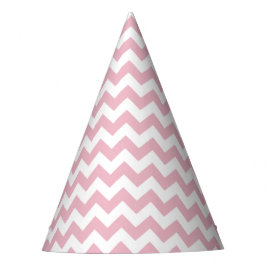 Chapéu De Festa Zigzag Rosa, Chevron Rosa, Padrão Geométrico
