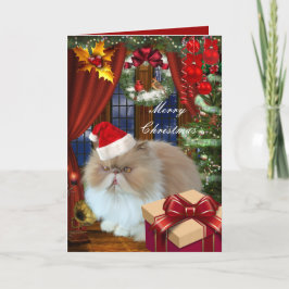 Chapéu de Natal do Natal do Cartão