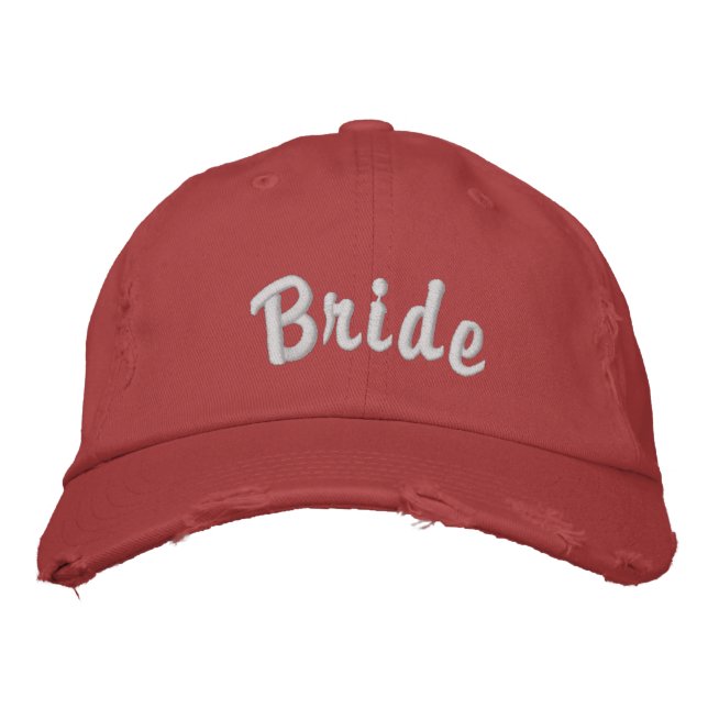 Chapéu de Noiva Personalizado - Boné Emborrachado (Frente)