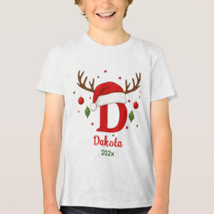 Chapéu de Papai Noel com Monograma de Natal Person