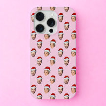 Chapéu de Papai Noel Personalizado Face 2 Foto Pre
