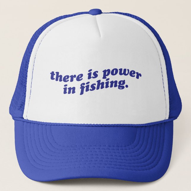 Chapéu de Pesca – Boné Inspirado na Fé para Pescad (Frente)