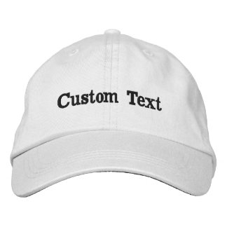 Chapéu de Texto Personalizado Boné Nome Personaliz