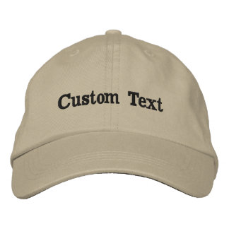 Chapéu de Texto Personalizado Boné Nome Personaliz