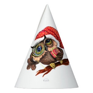 Chapéu do Festa de Coruja de Natal