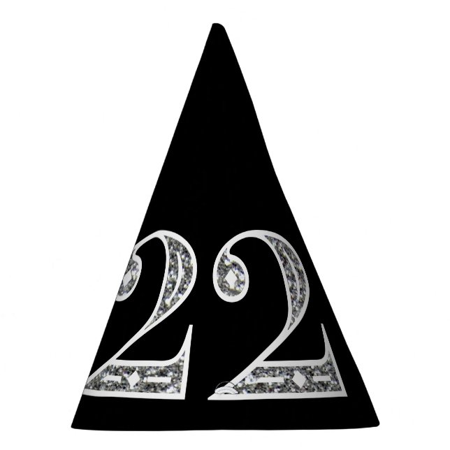 Chapéu do Partido da Véspera de ano novo Silver Gl (Direita)