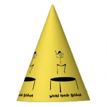 Chapéu estranho do partido do trampolim do