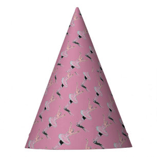 Chapéus de Aniversário de Menina Bailarina de Ball