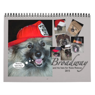 Chapéus de Broadway para calendário de resgate