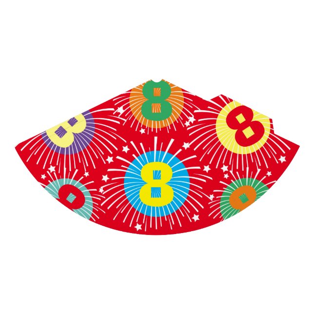 Chapéus de cone de Festa de aniversário de papel d (Frente)