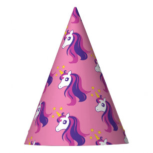 Chapéus de cone de papel Festa de aniversário de u