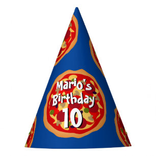 Chapéus de Festa de aniversário de pizza divertida