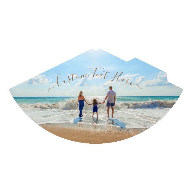 Chapéus de Festa Personalizados com Foto e Texto (Frente)
