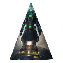 Chapéus de festa Robot 4