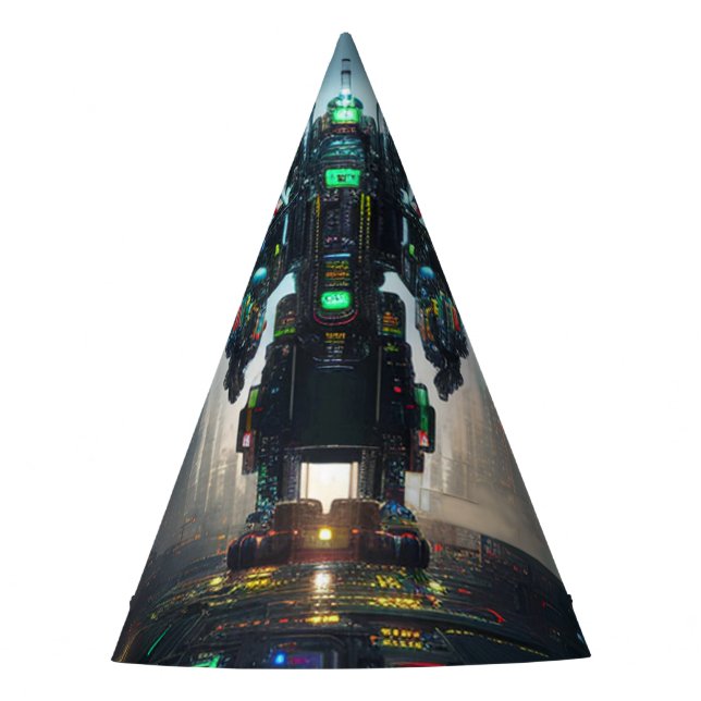 Chapéus de festa Robot 4 (Frente)