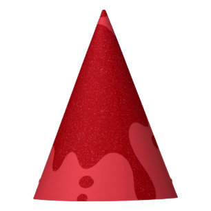 Chapéus de Festa Vermelhos de Tomate Personalizado