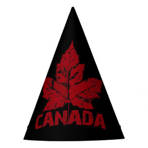 Chapéus de festas do dia do Canadá