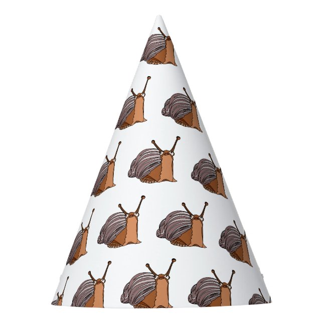Chapéus de Papel de Festa com Caracóis (Frente)