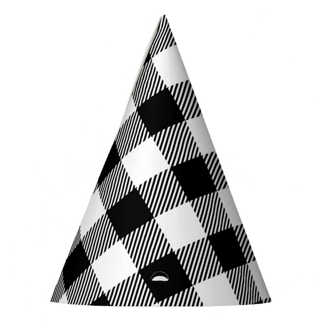 Chapéus do Partido da Xadrez de Buffalo Branco de  (Esquerda)