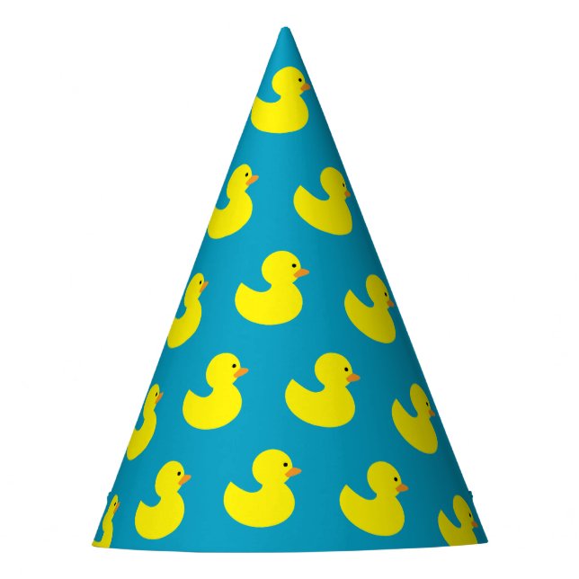 Chapéus Ducky de borracha do partido do teste (Frente)