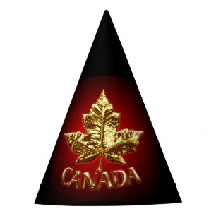 Chapéus Festivos do Dia do Canadá
